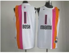 NBA Miami Heats #1 Chris Bosh jersey